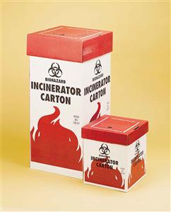 132050001 | Biohazard Incinerator Carton6 PK 12X12X27